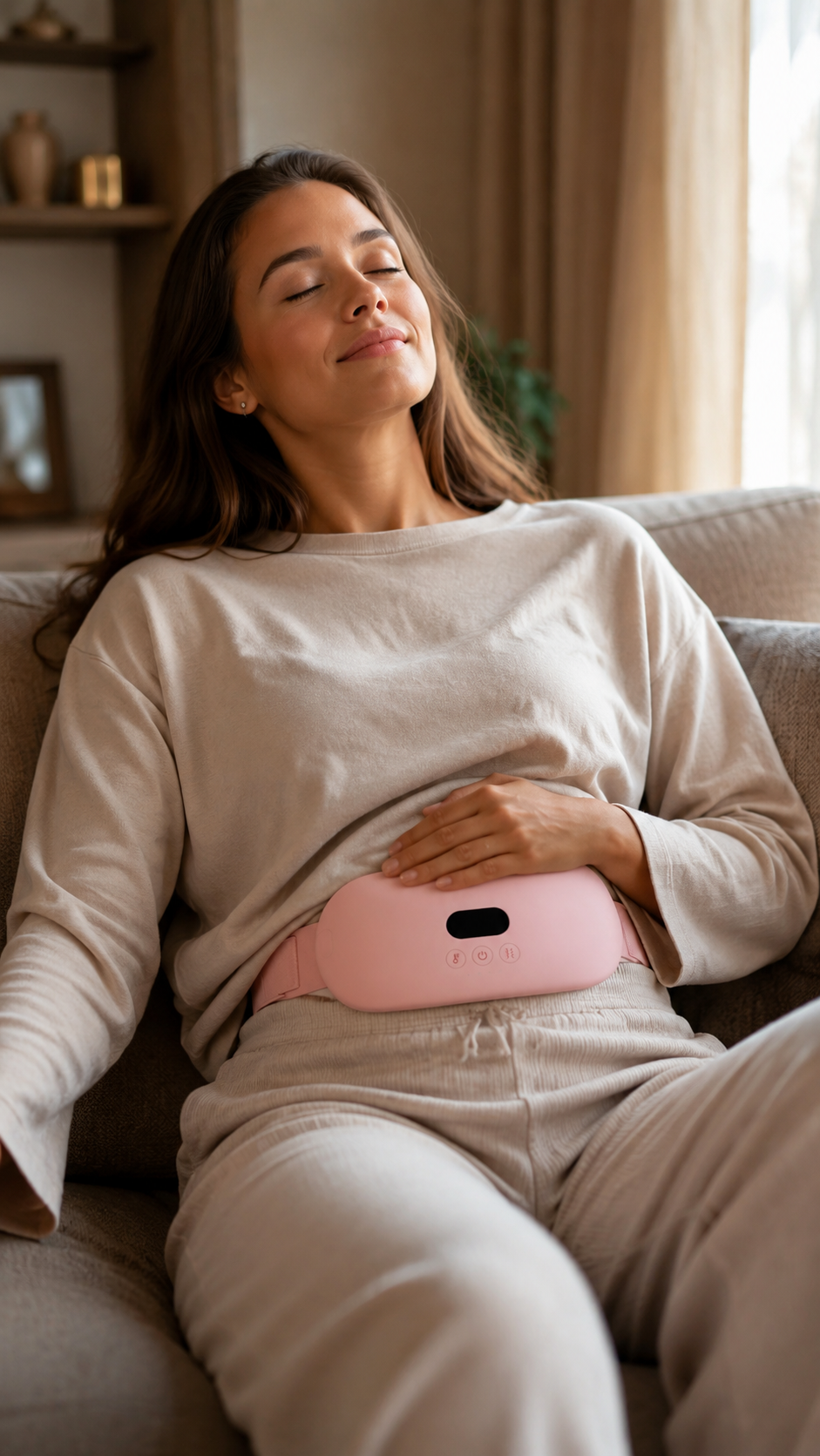 Cinturón Calefactor Senvie — Alivio del dolor menstrual